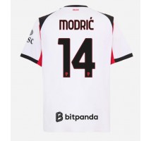 AC Milan Luka Modric #14 Koszulka Wyjazdowa 2025-26 Krótki Rękaw